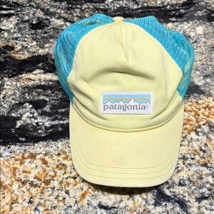 Patagonia Yellow and Blue Cap